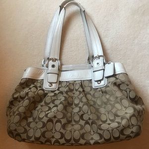 Coach signature purse